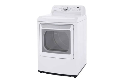 LG DLE7150W 7.3 Cu. Ft. Ultra Large Capacity Electric Dryer With Sensor Dry TEC...