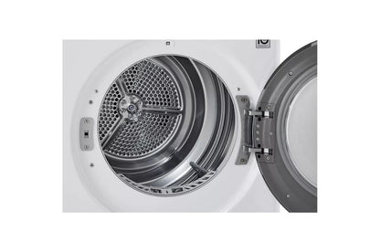 LG DLHC1455W 4.2 CU.FT. Smart Wi-fi Enabled Compact Front Load Dryer With Dual I...