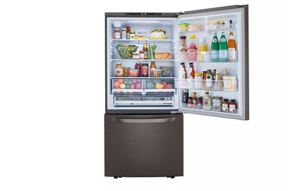 LG LRDCS2603D LG 26 Cu. Ft. Bottom Freezer Refrigerator