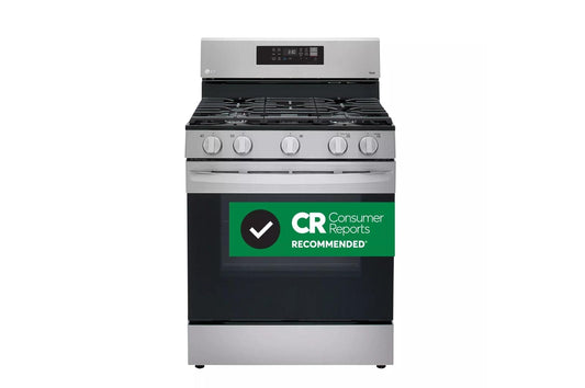 LG LRGL5823S 5.8 Cu Ft. Smart Wi-fi Enabled Fan Convection Gas Range With Air FR...