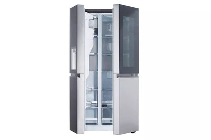 LG LRSOS2706S LG 27 Cu. Ft. Side-by-side Instaview Refrigerator