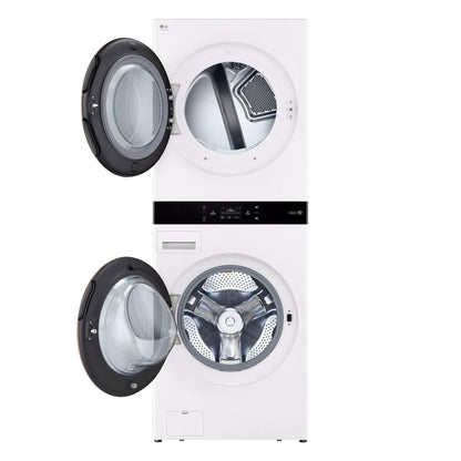 LG SWWE50W4 LG Studio Washtower Smart Front Load 5.0 Cu. Ft. Washer and 7.4...