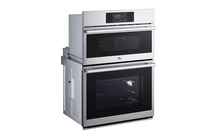 LG WCES6428F LG Studio 1.7/4.7 Cu. Ft. Combination Double Wall Oven With Air Fry