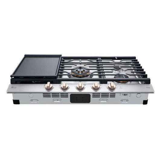 LG CBGS3628N LG Studio 36"" Ultraheat Gas Cooktop With Easyclean