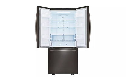 LG LFCS22520D LG Black Stainless Steel Series 21 Cu. Ft. Large Capacity 30"" Wide ...