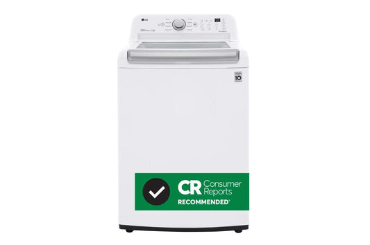 LG WT7150CW 5.0 Cu. Ft. MEGA Capacity Top Load Washer With Turbodrum TECHNO...