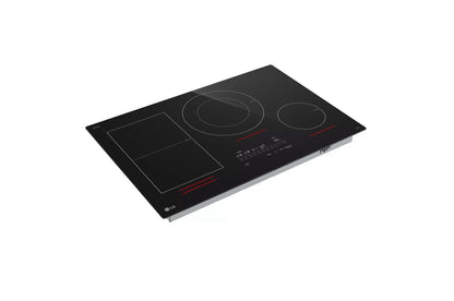 LG CBIH3017BE LG 30"" Smart Induction Cooktop With Ultraheat 5.0KW Element
