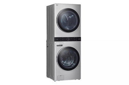 LG WSGX201HNA LG Studio Single Unit Front Load Washtower With Center CONTROL(...