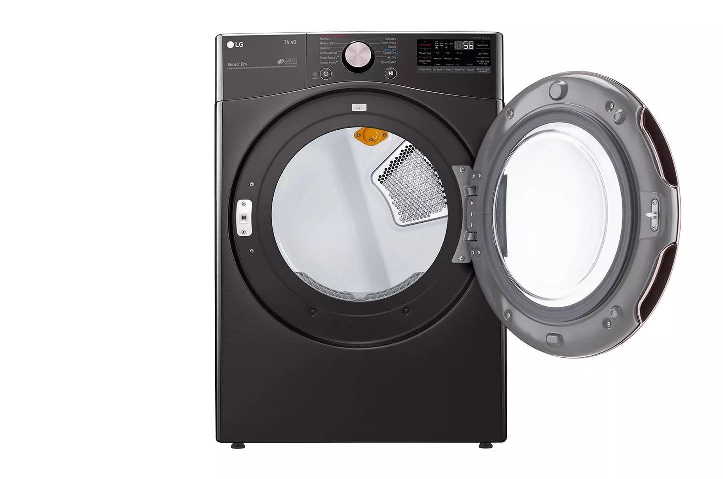 LG DLGX4001B 7.4 Cu. Ft. Ultra Large Capacity Smart Wi-fi Enabled Front Load GAS...