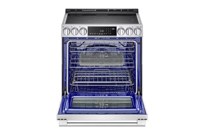 LG LSES6338F LG Studio 6.3 Cu. Ft. Instaview Electric Slide-in Range With PRO...