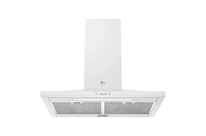 LG LSHD3080N LG Studio, 30"" Chimney Style Hood, Essence White
