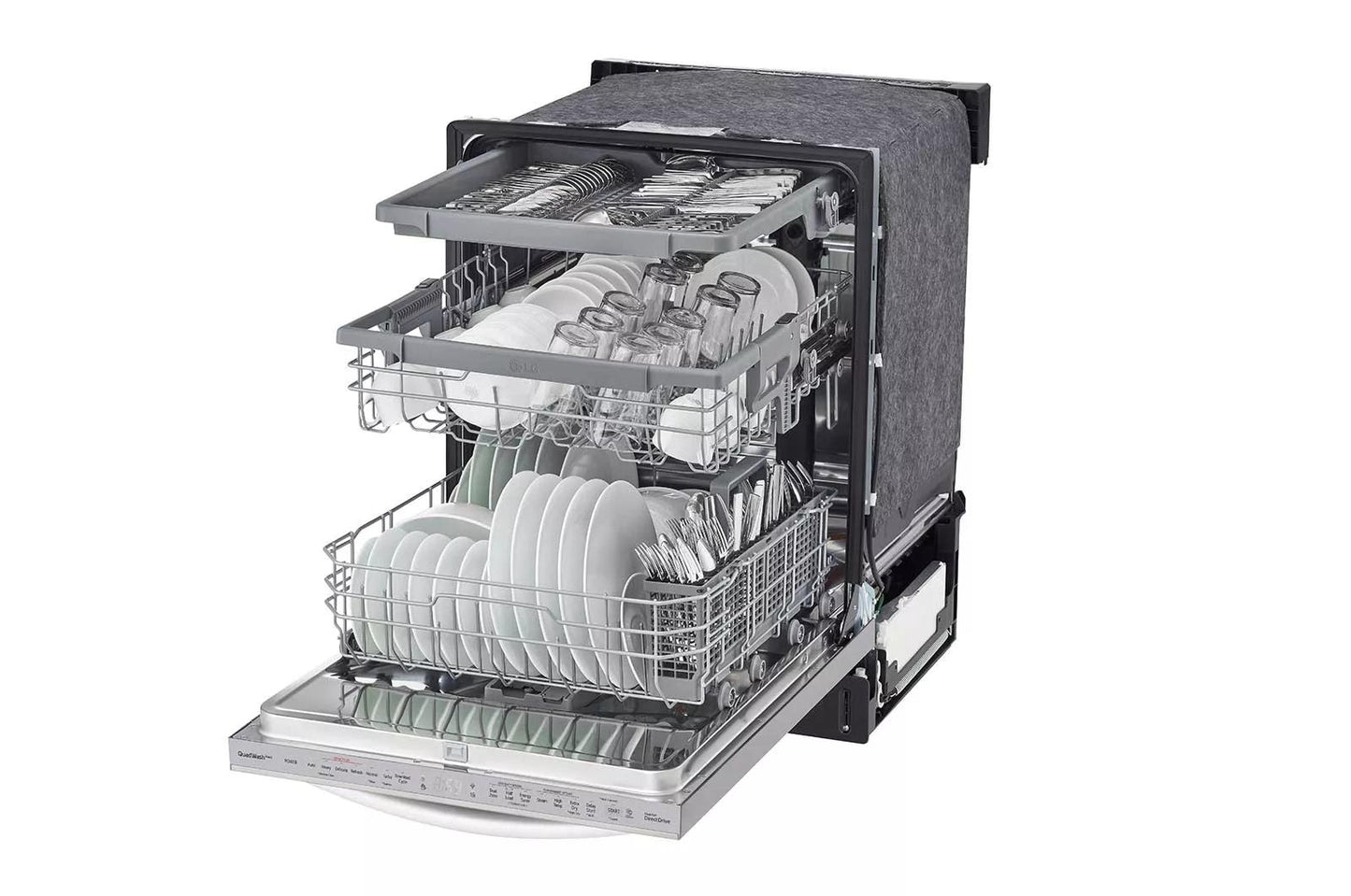 LG LDTS5552S LG Top Control Smart Dishwasher With Quadwash