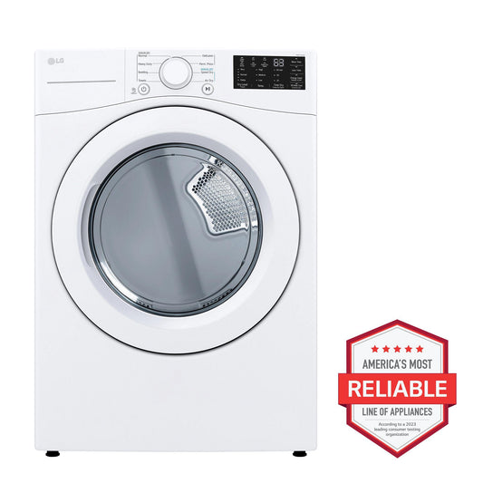 LG DLG3471W LG 7.4 Cu. Ft. Ultra Large Capacity Gas Dryer