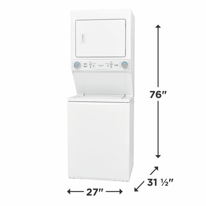FRIGIDAIRE FLCE7522AW Frigidaire Electric Washer/dryer Laundry Center - 3.9 Cu. Ft WASHER...