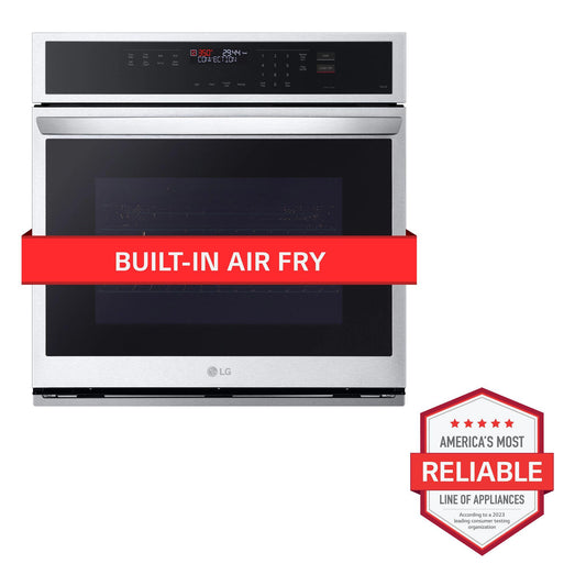LG WSEP4723F LG 4.7 Cu. Ft. Smart Wall Oven With Convection and Air Fry