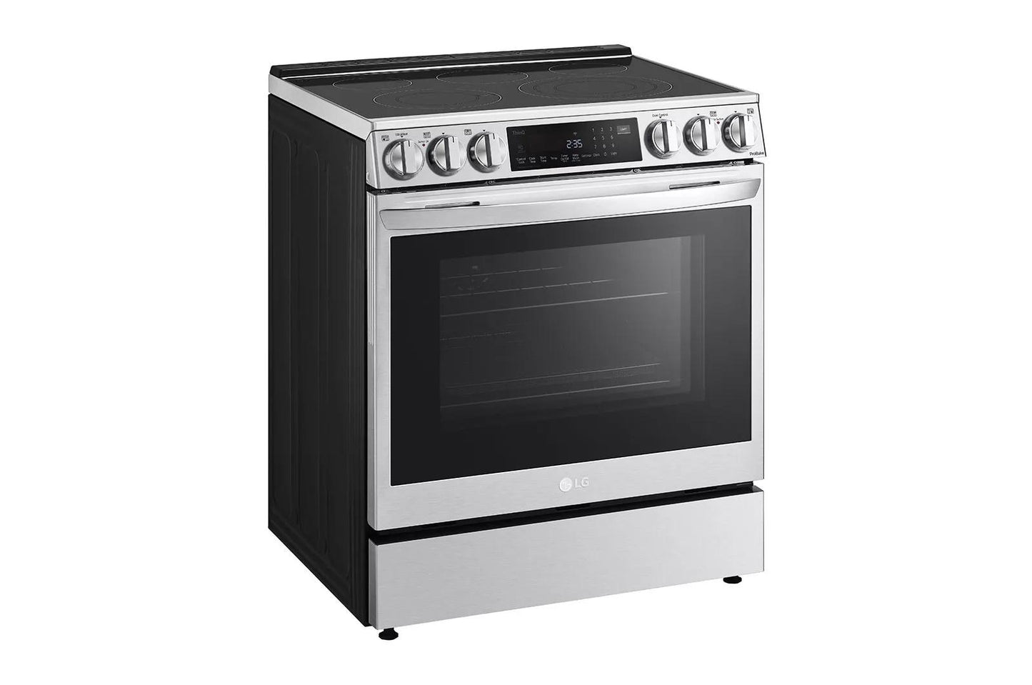 LG LSEL6335FE 6.3 Cu Ft. Smart Wi-fi Enabled Probake Convection Instaview E...