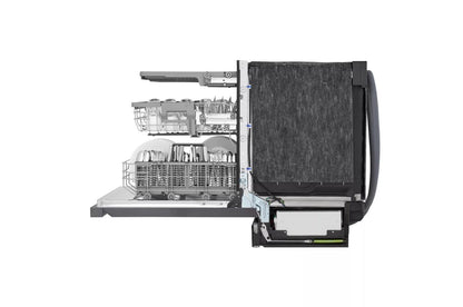 LG LDPH5554D Smart Top-control Dishwasher With 1-hour Wash & Dry, Quadwash PR...