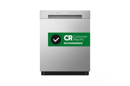 LG LDFC2423V Front Control Dishwasher With Lodecibel Operation and Dynamic Dry