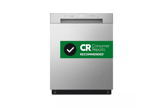 LG LDFC2423V Front Control Dishwasher With Lodecibel Operation and Dynamic Dry