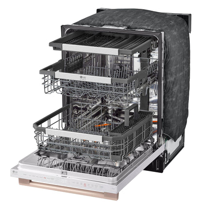 LG SDWB24W3 LG Studio Smart Top Control Dishwasher With 1-hour Wash & Dry, QUAD...