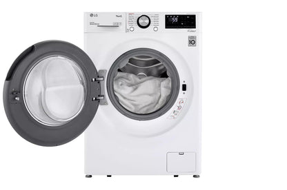 LG WM1455HWA 2.4 CU.FT. Smart Wi-fi Enabled Compact Front Load Washer With BUILT...