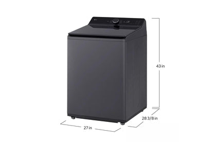 LG WT8405CB 5.3 Cu. Ft. MEGA Capacity Smart Top Load Washer With 4-way AGITA...