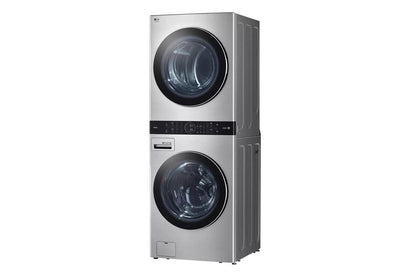 LG WSGX201HNA LG Studio Single Unit Front Load Washtower With Center CONTROL(...