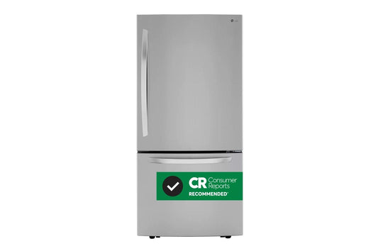 LG LRDCS2603S LG 26 Cu. Ft. Bottom Freezer Refrigerator