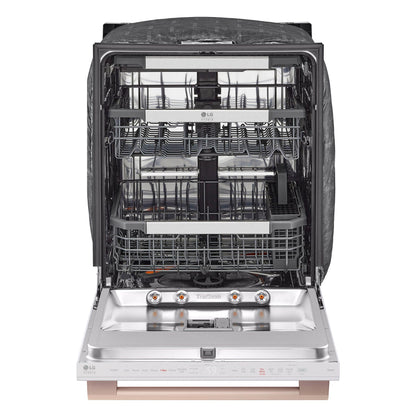 LG SDWB24W3 LG Studio Smart Top Control Dishwasher With 1-hour Wash & Dry, QUAD...