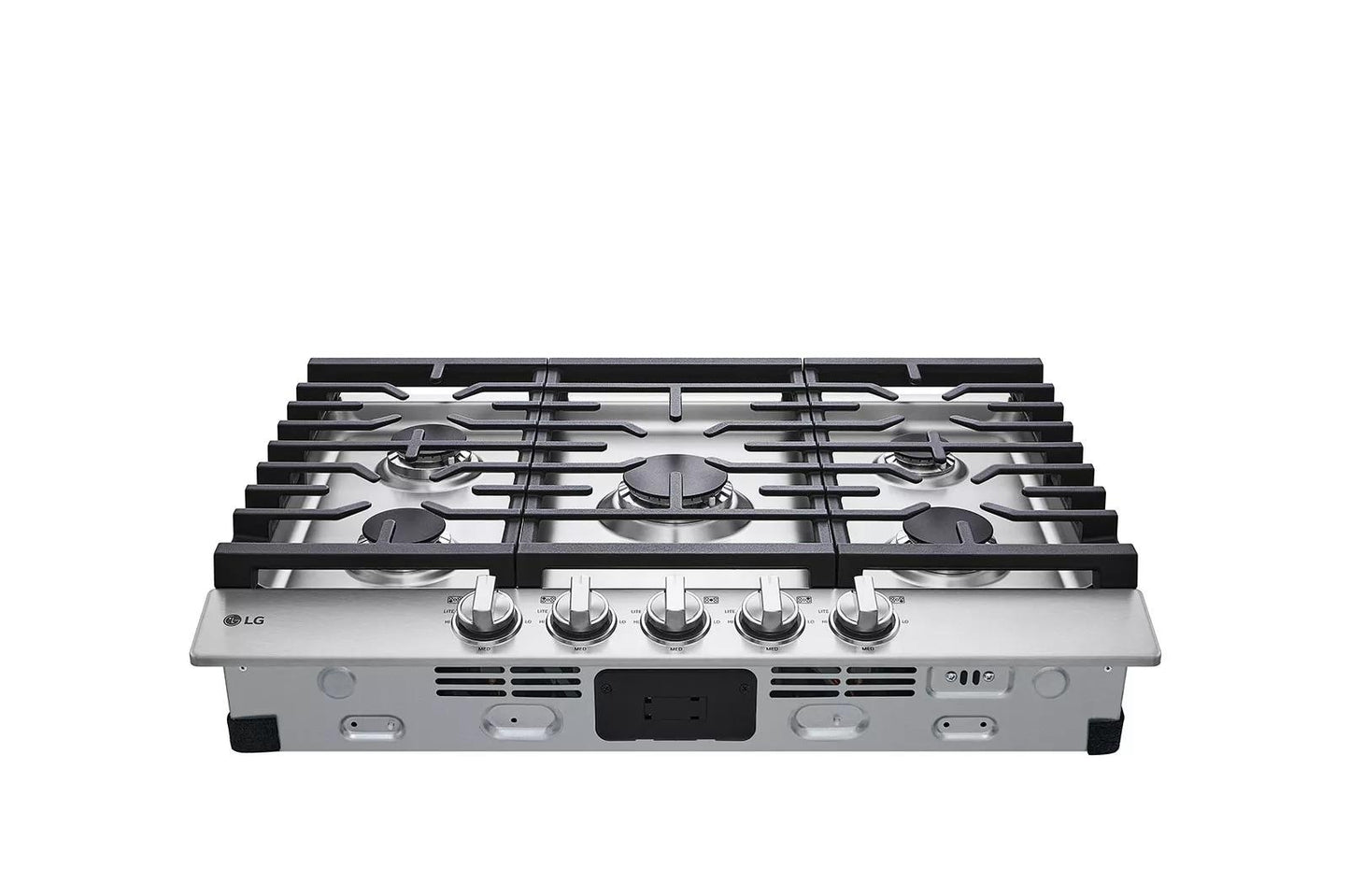LG CBGJ3023S LG 30"" Gas Cooktop With Ultraheat 20k BTU Burner
