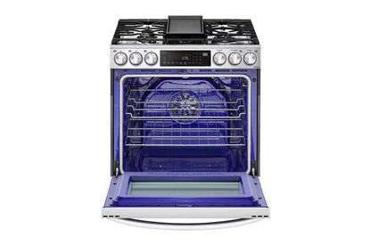 LG LSGL6337F 6.3 Cu Ft. Smart Wi-fi Enabled Probake Convection Instaview G...