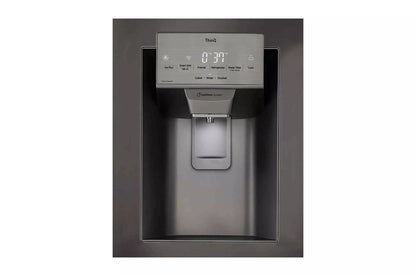 LG LRFS28XBD 28 CU.FT 3 Door French Door, Standard Depth, Ice and Water With SIN...
