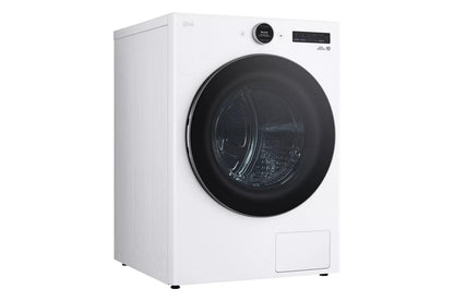 LG DLHC5502W 7.8 Cu. Ft. MEGA Capacity Smart Front Load Dryer With Dual INVERTER...