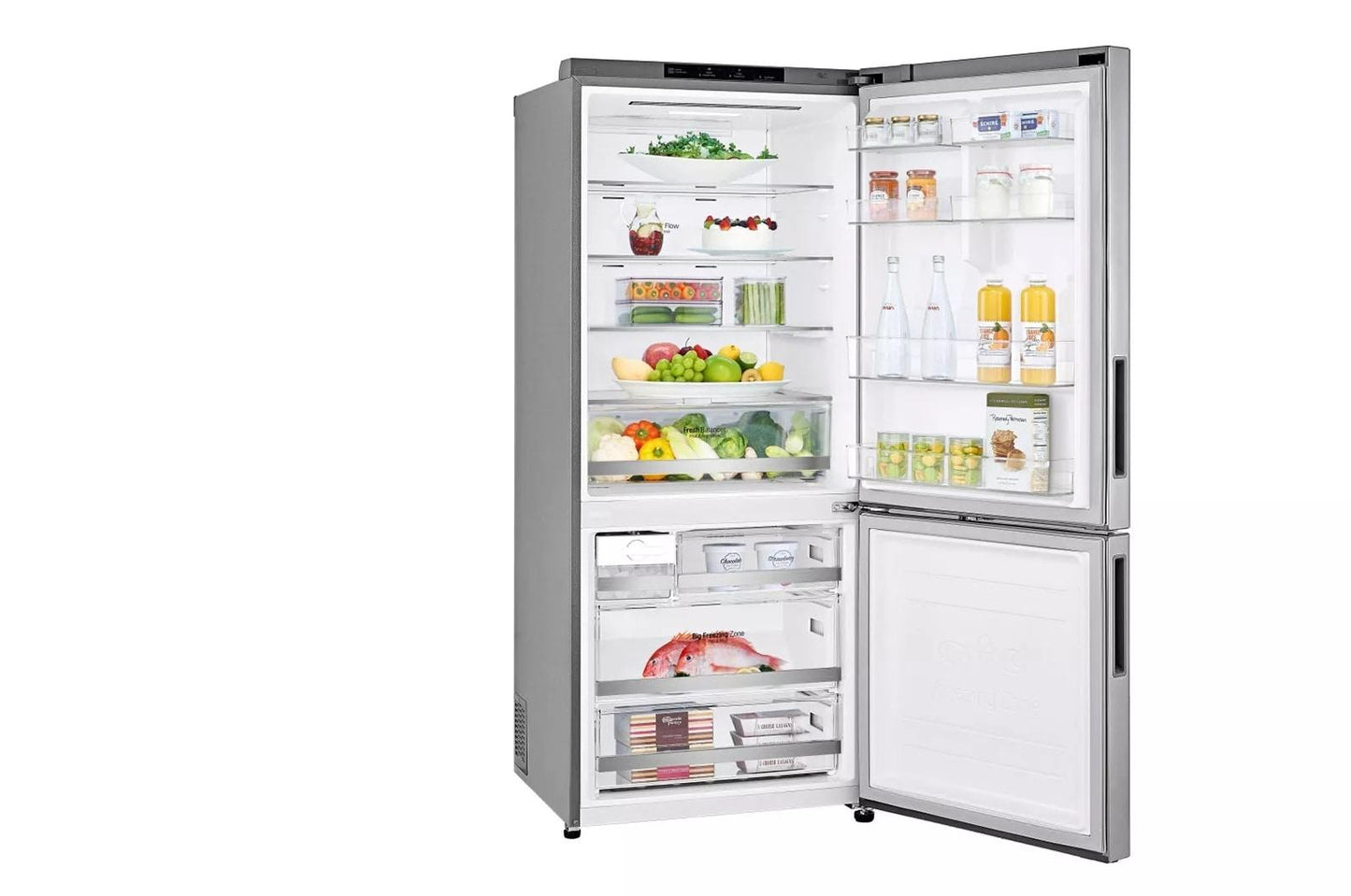 LG LBNC15231V LG 15 Cu. Ft. Bottom Freezer Refrigerator
