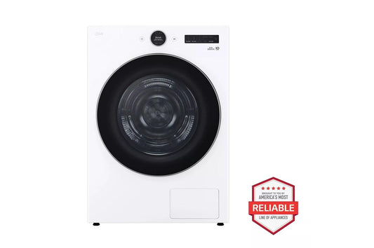 LG DLHC5502W 7.8 Cu. Ft. MEGA Capacity Smart Front Load Dryer With Dual INVERTER...