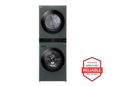LG WKGX201HGA Single Unit Front Load LG Washtower With Center Control 4.5...