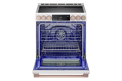 LG LSES6338N LG Studio 6.3 Cu. Ft. Instaview Electric Slide-in Range With PRO...