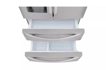LG LMXS28626S LG 28 CU.FT. Capacity 4-door French Door Refrigerator
