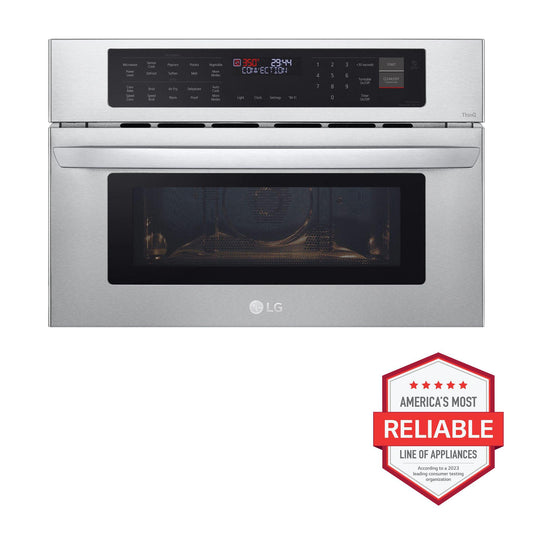 LG MZBZ1715S LG 1.7 Cu. Ft. Smart Wi-fi Enabled Built-in Speed Oven & Microwave