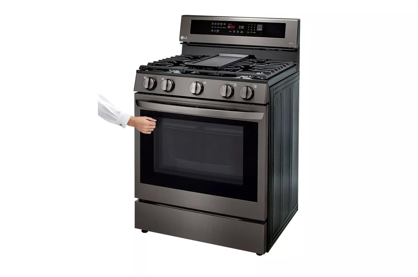 LG LRGL5825D LG 5.8 Cu Ft. Gas Single Thinq Instaview Range With Air Fry