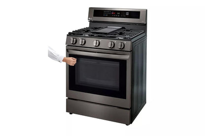 LG LRGL5825D LG 5.8 Cu Ft. Gas Single Thinq Instaview Range With Air Fry