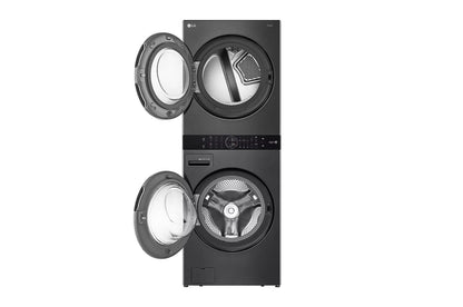LG WKGX201HBA Single Unit Front Load LG Washtower With Center Control 4.5...